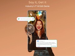 De nieuwe AI Edit Genie-functie van de 15-serie. (Afbeeldingsbron: Realme)