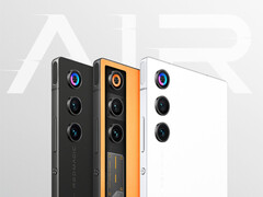 Nubia bracht de RedMagic 10 Air eerder dit jaar uit in drie kleuropties. (Afbeeldingsbron: Nubia)