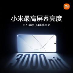 De Xiaomi 14 heeft naar verluidt een 3.000-nit beeldscherm. (Afbeeldingsbron: Xiaomi)