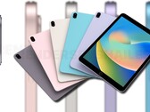Een recent uitgelekte CAD-rendering heeft ertoe geleid dat conceptontwerpers zich de 2022 iPad in verschillende kleuren voorstellen. (Afbeelding bron: RendersByShailesh - bewerkt)