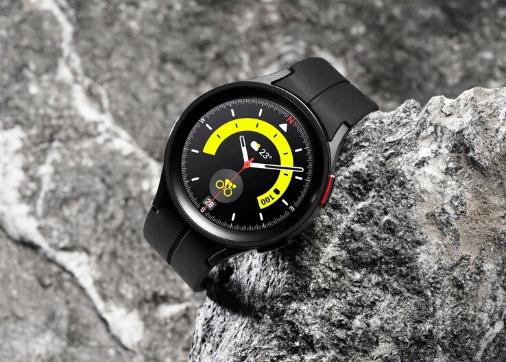 De analoge wijzerplaat op de Galaxy Watch5 Pro. (Beeldbron: Samsung)