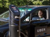 Een elektrische Uber-auto (Afbeelding bron: Uber)