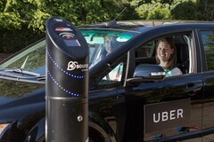 Een elektrische Uber-auto (Afbeelding bron: Uber)