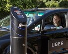Een elektrische Uber-auto (Afbeelding bron: Uber)