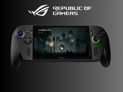 Asus ROG Xbox Ally X speelt Silksong (Afbeelding bron: Asus Republic of Gamers, Microsoft Gaming met bewerkingen)