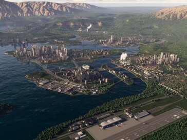 Cities Skylines 2 bovenaanzicht (Afbeelding bron: Steam)
