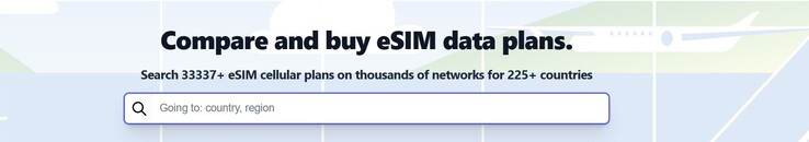 Er zijn al te veel eSIM-datapakketten van talloze providers. (afbeelding: esims.io)