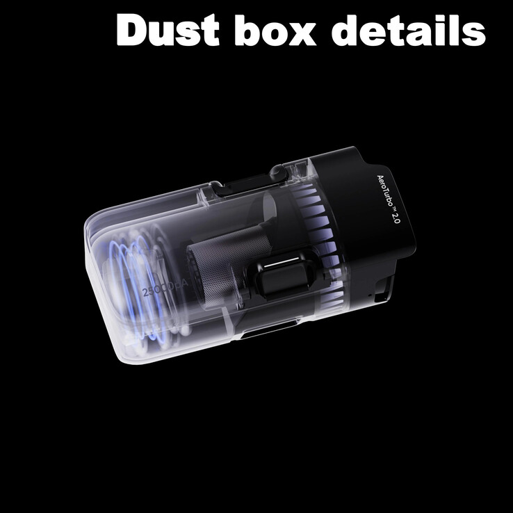 Een afbeelding van de stofbox voor de nieuwe Eufy Robotstofzuiger S2. (Afbeeldingsbron: u/FarConcern2308 via Reddit)