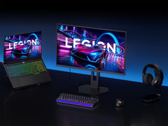 De 27Q-10 heeft een 27-inch 2K IPS-paneel met een verversingssnelheid van 320Hz. Afgebeeld: een desktopopstelling met de gamingmonitor.