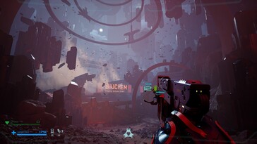 Afbeelding: Een screenshot van de gameplay van Metal Eden.