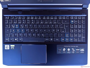 Acer Predator Triton 300 - invoerapparaten