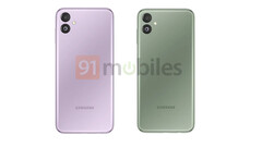 De Samsung Galaxy...F14? (Bron: 91Mobiles)