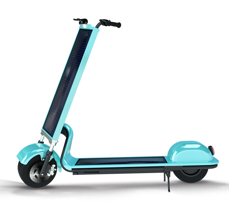 De S80 zonne-scooter. (Afbeeldingsbron: Topsolarscooter.com)