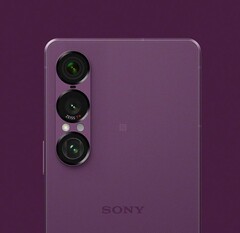 De Sony Xperia 1 VII in Orchid Purple (Afbeelding Bron: Sony)