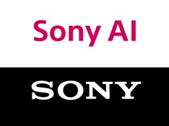 Sony AI en Sony logo&#039;s (Afbeelding bron: Sony AI YouTube-kanaal met bewerkingen)