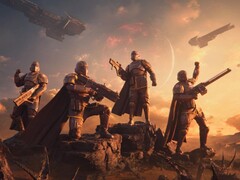 Een ploeg in Helldivers 2. (Afbeelding Bron: Arrowhead) 