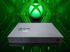 Xbox dev kit wordt getoond (XDK) (Afbeelding bron: eBay, Xbox Gaming met bewerkingen)