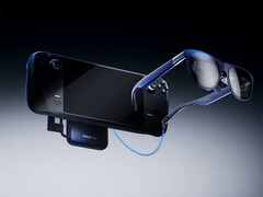 De Neo is eigenlijk een magnetische powerbank met een displaydoorvoerfunctie voor AR-brillen. Afgebeeld: een promofoto van het accessoire. (Afbeeldingsbron: Xreal - bewerkt)