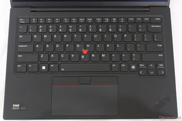 Vertrouwde indeling van het ThinkPad-toetsenbord, maar met kleine pictogramwijzigingen aan de functietoetsen