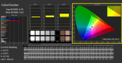 CalMAN - ColorChecker (gekalibreerd)