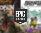 Epic Games Store geeft twee games weg vanaf 7 mei, logo afgebeeld.