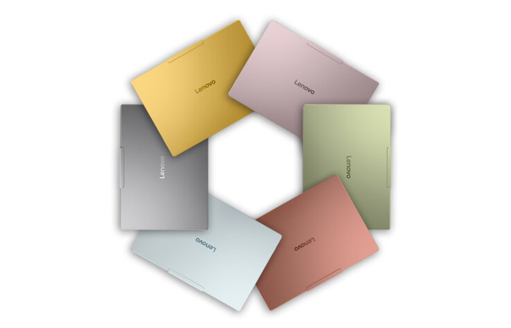 De IdeaPad Slim 5 Ultra 14IWC11 kan in sommige markten in verschillende kleuren worden geconfigureerd.