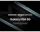 De Galaxy M34 is onderweg. (Bron: Amazon IN)
