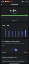 Amazfit Active2 Slapen
