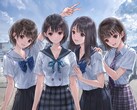 Key art van Blue Reflection Quartet.