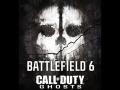Call of Duty: Ghosts artwork met Battlefield 6 logo (bron: Activision, EA met bewerkingen)