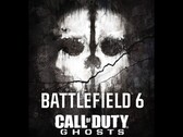 Call of Duty: Ghosts artwork met Battlefield 6 logo (bron: Activision, EA met bewerkingen)