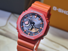 De Casio Galapagos x G-Shock horloges (GA-B2100DF-4A afgebeeld) komen naar Europa. (Afbeeldingsbron: MyNavi News)
