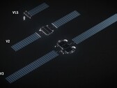 Vergelijking van de afmetingen van verschillende versies van SpaceX Starlink-satellieten (Afbeeldingsbron: SpaceX)