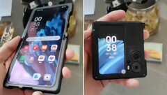 De Find N2 Flip wordt Oppo&#039;s tweede generatie clamshell opvouwbare smartphone, zoals de naam al doet vermoeden. (Beeldbron: Weibo)