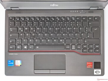 Fujitsu LifeBook U7311 - Invoerapparaten