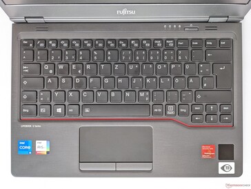 Fujitsu LifeBook U7311 - Invoerapparaten
