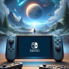 Er wordt algemeen aangenomen dat Nintendo zijn Switch-opvolger in 2024 zal onthullen. (DALL-E 3 AI-gegenereerde afbeelding - bewerkt)