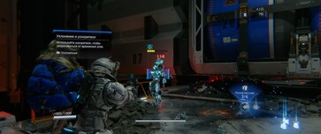 Afbeelding: Een screenshot van de gameplay van Pragmata.