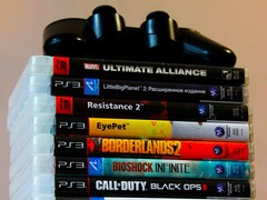 In tegenstelling tot de Xbox 360 waren de spelschijven van de Sony PlayStation 3 van het Blu-ray-type.