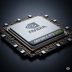 De RTX 5050 laptop GPU is verschenen op Geekbench (afbeeldingsbron: Google Gemini)