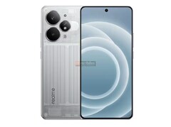De Realme 15 Pro heeft naar verluidt een opvallende zilveren achterkant als een van de kleuropties. (Afbeeldingsbron: 91mobiles)