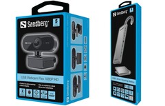 Sandberg USB Webcam Flex 1080P HD en USB-C All-in-1 Docking Station (Bron: Sandberg)