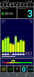 GPS Test buiten