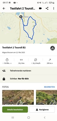 testbaan van 12 mijl op het betaalbare instapmodel e-bike Touroll B2