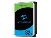 De 32TB Seagate SkyHawk AI harde schijf maakt gebruik van Mozaic 3+ technologieën voor high-density opslag van bewakingsvideo's. (Afbeeldingsbron: Seagate)