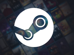 Het iconische Steam-logo van de website van Valve (bron: Steam)