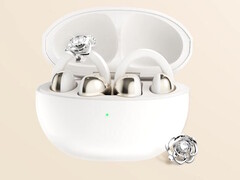 De TCL CrystalClip open oorknoppen zijn verkrijgbaar als speciale Swarovski-kristallen versie en als standaardmodel.