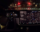 Tesla FSD 12 tijdens een regenachtige rit door San Francisco (afbeelding: WMC/YT)