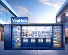 De Venhub gemakswinkel draait 24/7 met behulp van AI-robots om de bedrijfs- en exploitatiekosten met 31 procent te verlagen. (Afbeeldingsbron: Venhub)