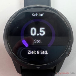 De smartwatch detecteert ook betrouwbaar dutjes